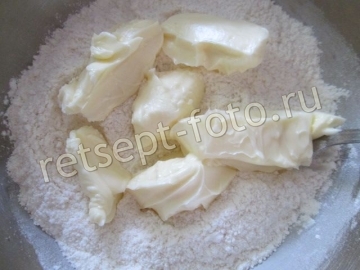 Ягодный крамбл с кукурузной мукой