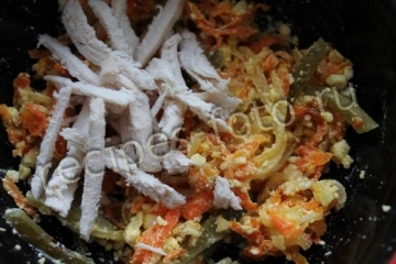 Яйца фаршированные курицей
