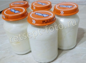Йогурт из закваски в мультиварке