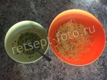 Кабачковые оладьи с сыром для детей 1,5 года