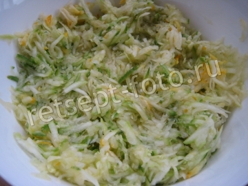 Кабачковый торт с грибами и сыром