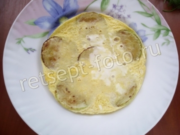 Кабачковый торт с майонезом и чесноком