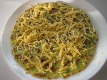 Кабачковый торт с сыром