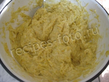 Кабачковый торт с сыром и помидорами