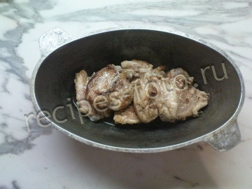 Кабардинская курица в сметане