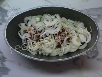 Кабардинская курица в сметане