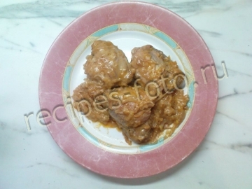 Кабардинская курица в сметане