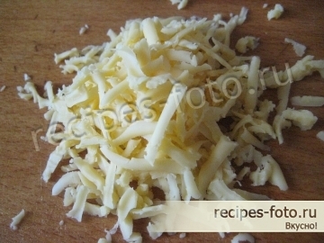 Омлет с сыром и зеленью
