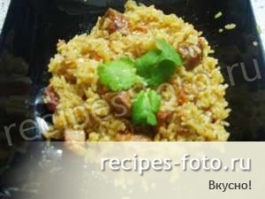 Плов в мультиварке