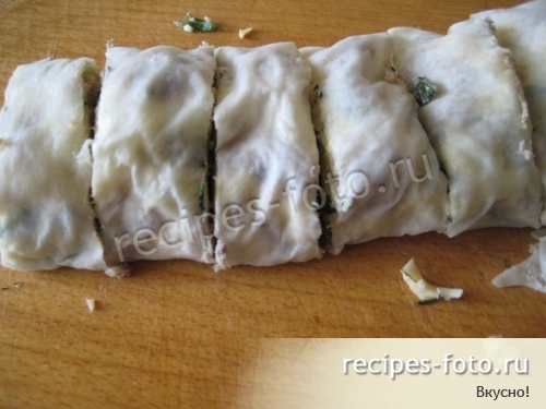 Лаваш с начинкой из рыбных консервов