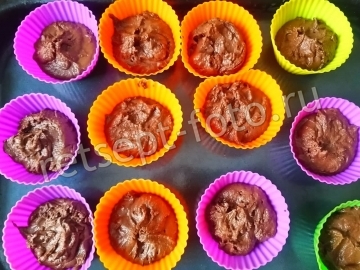 Капкейки Брауни с кремом Чиз