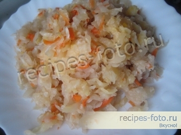 Капуста квашеная классическая