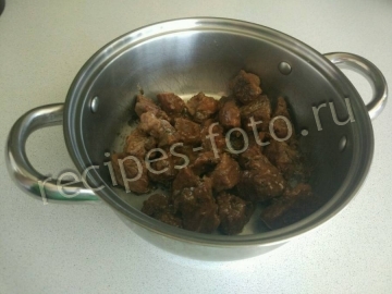 Говядина с капустой