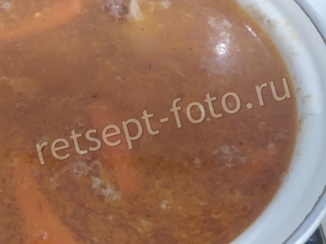 Капустняк с квашеной капустой и пшеном