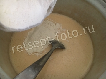 Карамельный медовик