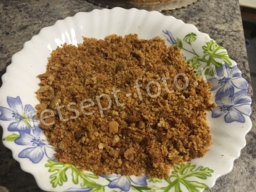 Карамельный медовик