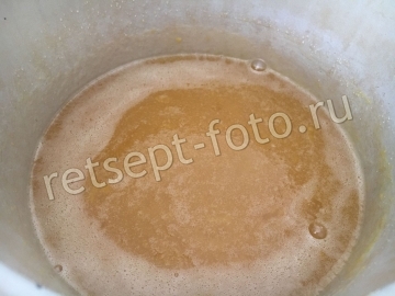 Карамельный медовик