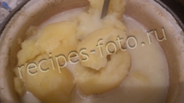 Картофельная запеканка с фаршем и сыром в духовке