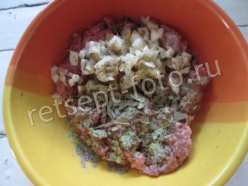 Картофельная запеканка с мясом и капустой