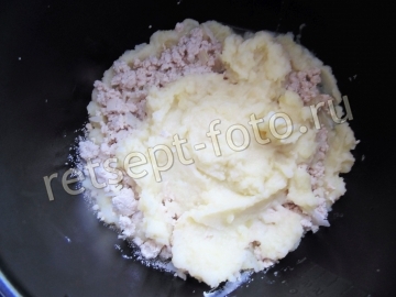 Картофельная запеканка с мясом в мультиварке для ребенка 1 год