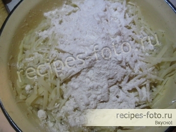 Картофельные клецки с сыром