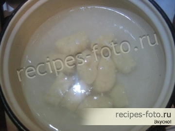 Картофельные клецки с сыром