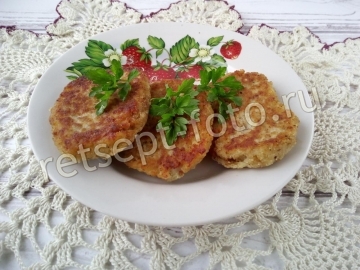 Картофельно-капустные котлеты для детей от 1,5 года