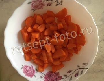 Картофельно-морковный суп-пюре для детей 1 год