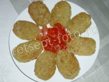 Картофельные драники с манкой без яиц