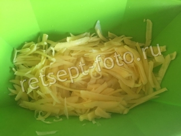 Картофельные драники с сыром в вафельнице