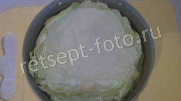 Картофельные голубцы на сковороде