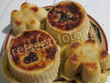 Картофельные кексы с фаршем