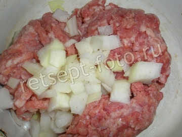 Картофельные колобки с фаршем