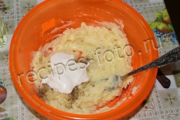 Картофельные пончики
