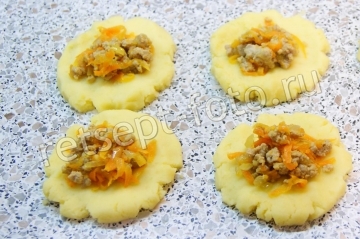Картофельные зразы с фаршем