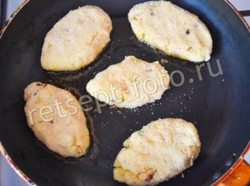 Картофельные зразы с сыром и луком