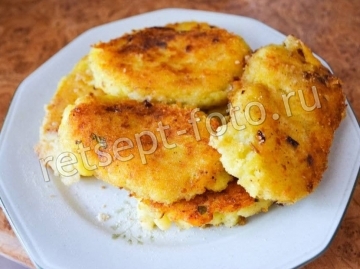 Картофельные зразы с сыром и луком