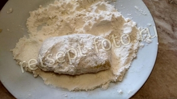 Картофельные зразы с зеленым луком и чесноком