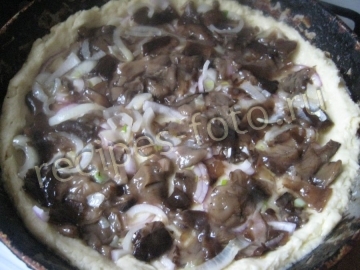 Картофельный пирог с грибами и сыром. Картофельное тесто для пирогов