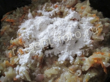 Картофельный пирог с рыбой из сырого картофеля