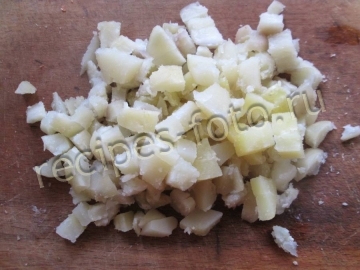 Картофельный салат с яйцом