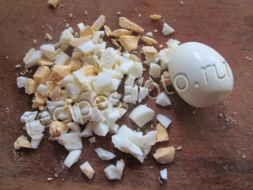 Картофельный салат с яйцом