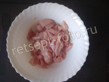 Картошка-гармошка с курицей и сыром детям 1,5 года