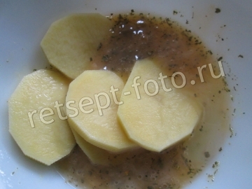 Картошка с мясом в духовке