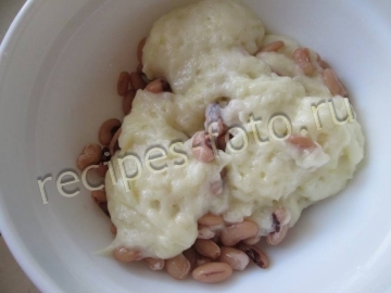 Картошка с овощами и фасолью