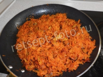 Картошка с овощами и сыром