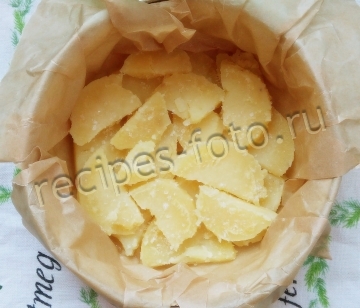 Картошка с сыром и яйцом в духовке для детей от 1,5 года