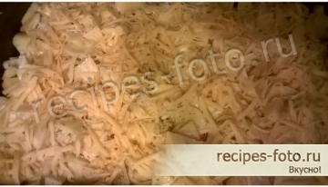 Картошка запеченная в духовке с сыром, сливками и чесноком