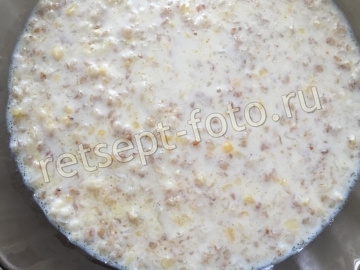 Каша 5 злаков на молоке и воде в мультиварке