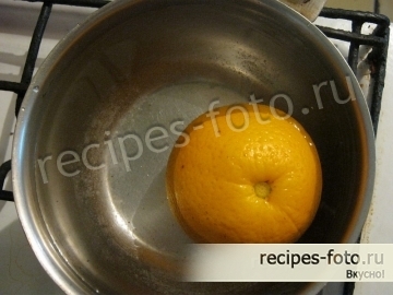 Кекс с апельсинами и с изюмом без масла